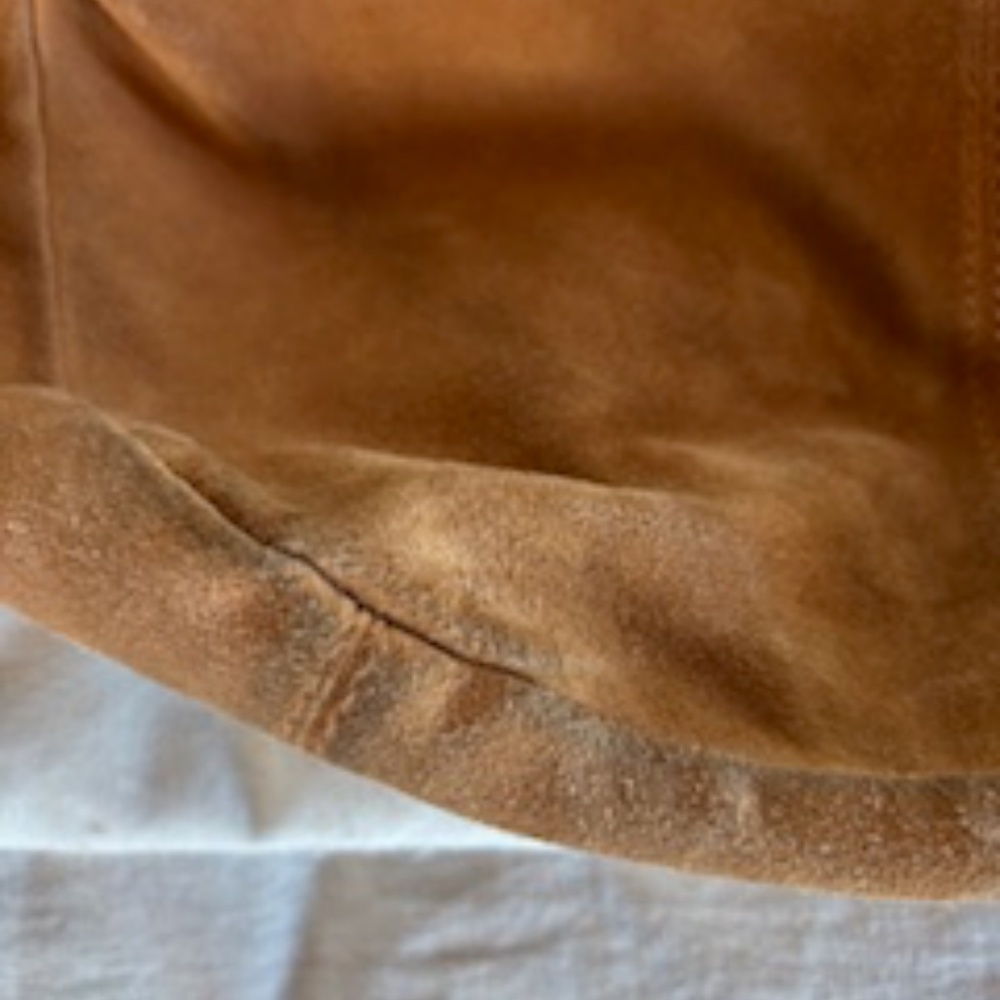 Sequoia camel suede -leather boho bag - Picture 4 of 8